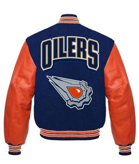 oilers replica jacket|edmonton oilers men's jacket.